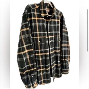 Flannel Button Down by Moose Creek Heavyweight Jacket XL Tall
